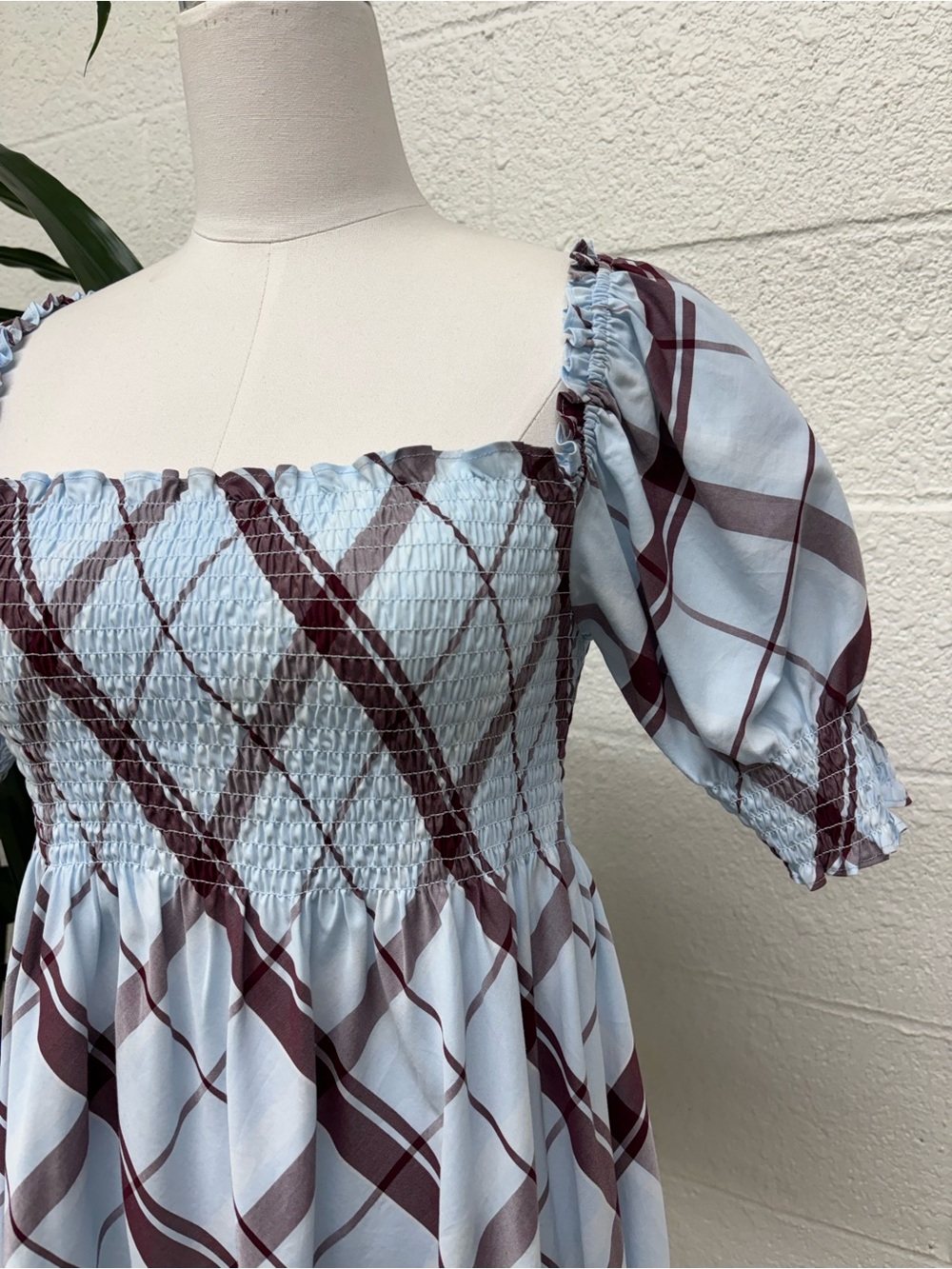 Hill House Home Athena Nap Dress in Matilda Plaid - Picture 2 of 7